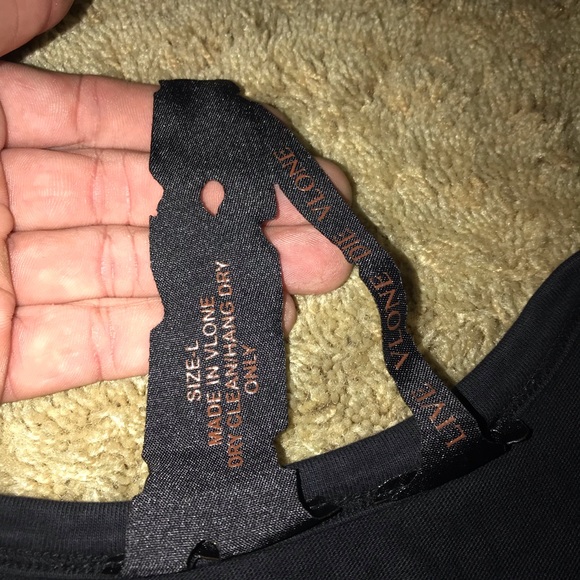 VLONE Purple Skeleton V Tee - Picture 3 of 3